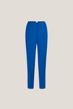 Royal blue trousers with high waist