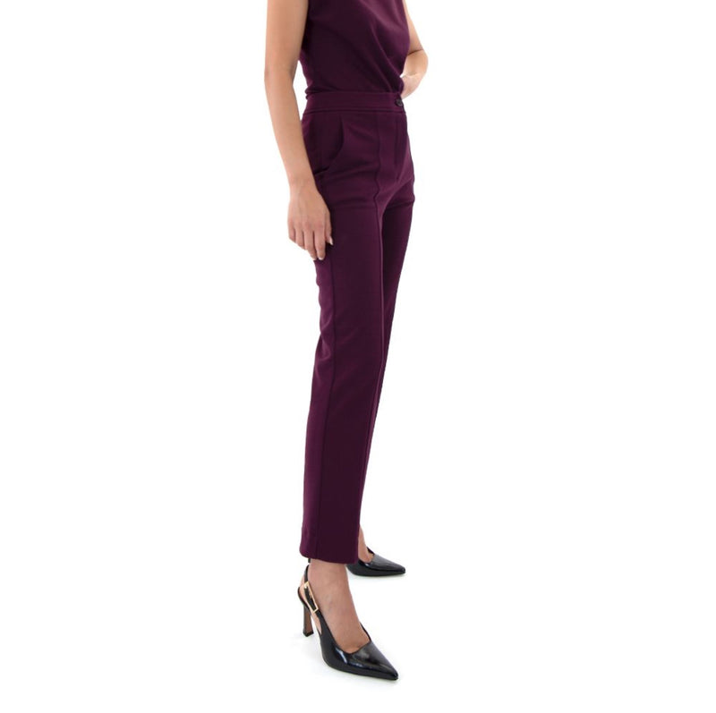 Straight fit trousers