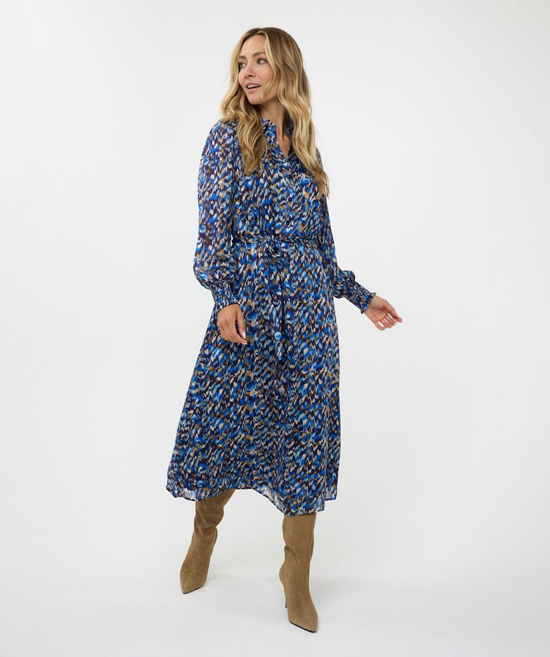 Midi dress in Mystery Estate print