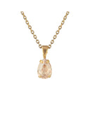 Caroline Svedbom Mini Drop Necklace in Silk