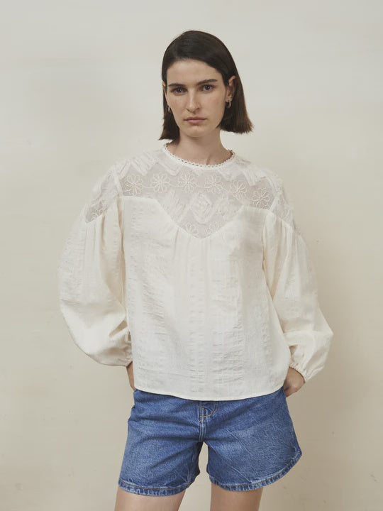 Vanadio blouse in cream