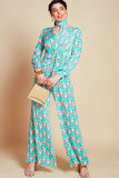 Sharon jumpsuit in fawcett  print