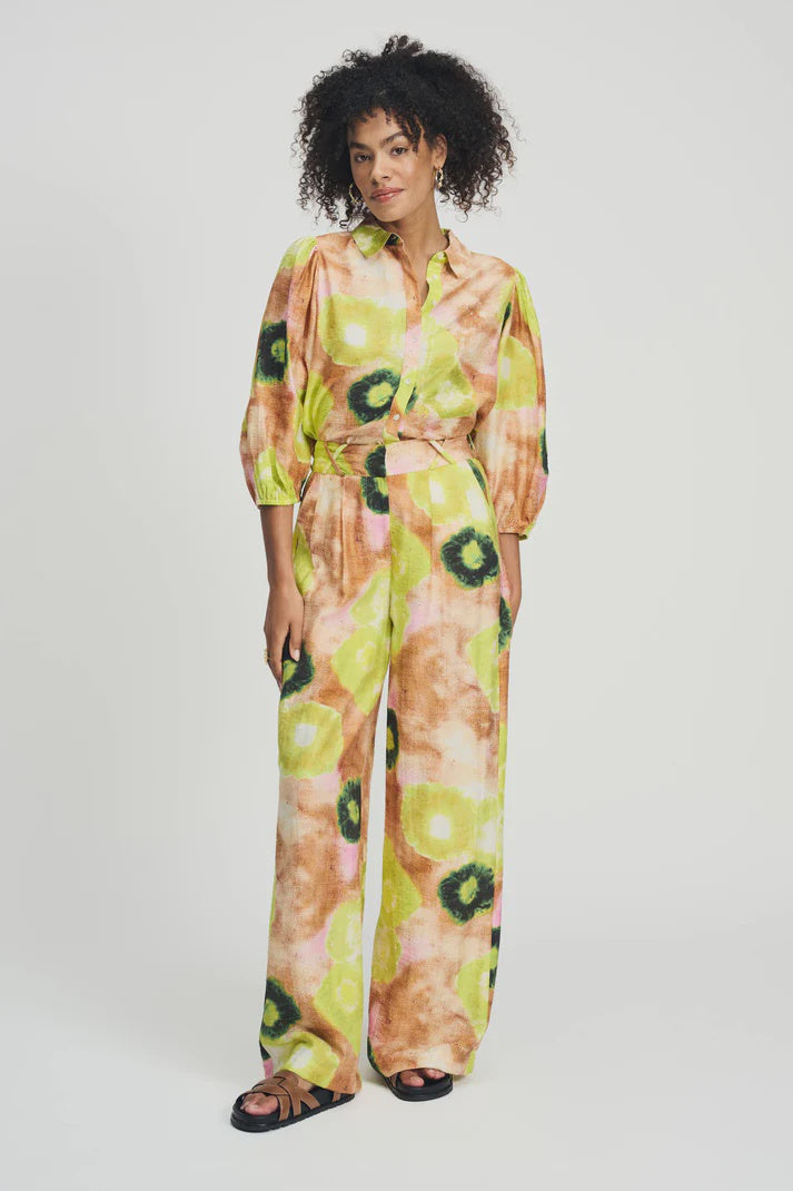 Trousers in Lime Bliss