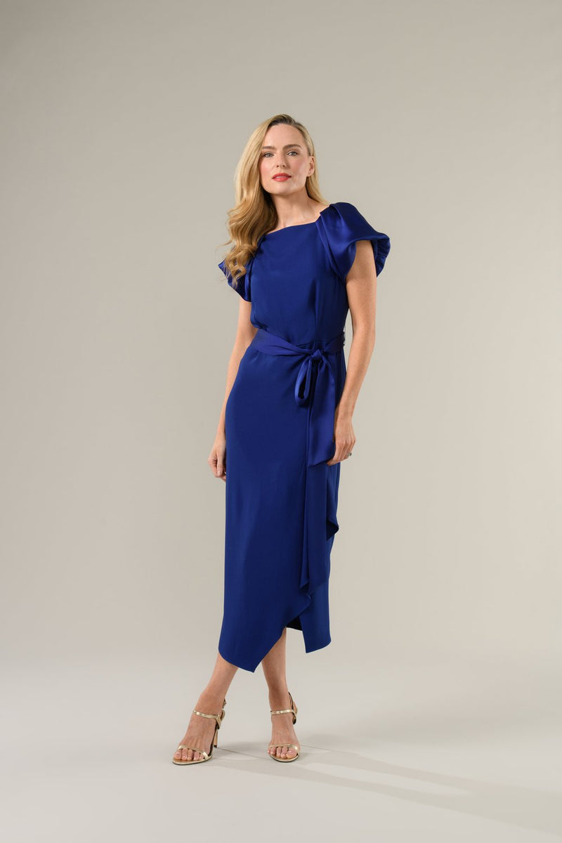 Della Dress in Midnight Blue