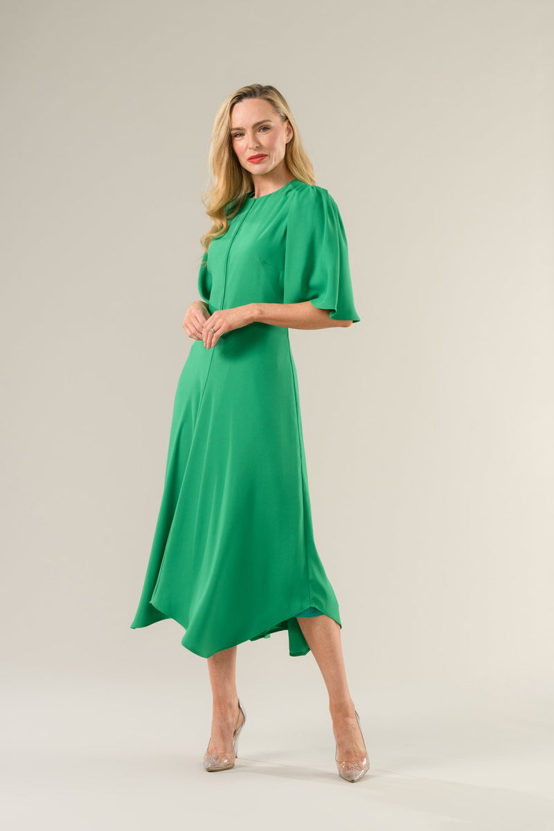 Apollo Dress in Intense Green