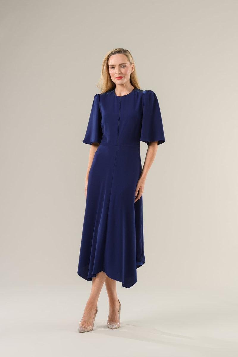 Apollo Dress in Ink Blue