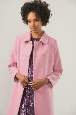 Cherie Coat in pink