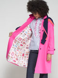 Pink Wool Coat