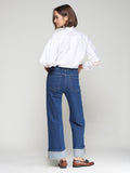 Turn up Jeans