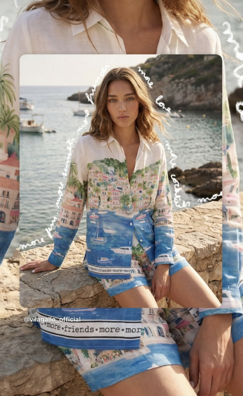 Capri Print Shirt