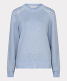 Blue Lurex Sweater