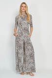 Phoenix Jumpsuit in Animal Print