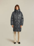 Dakotan Coat in Off Black