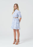 Printed Chemisier Short Dress