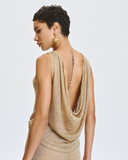 Knit top with sequins
