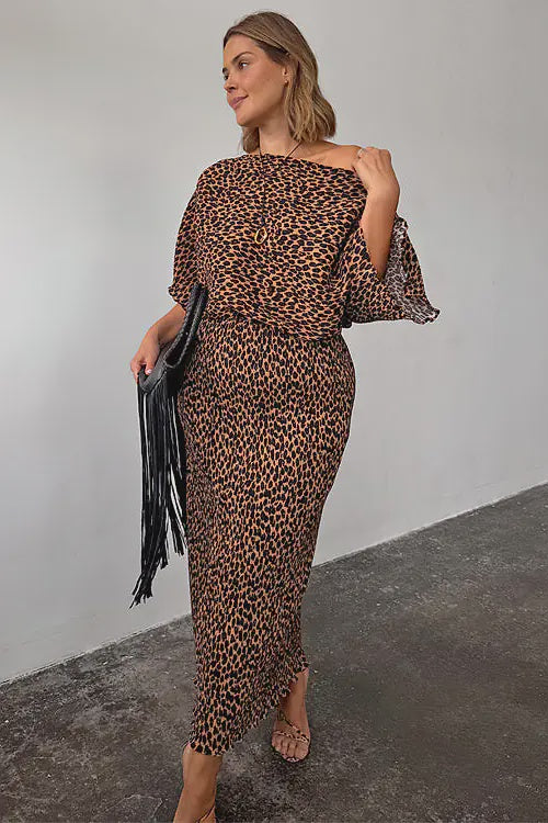 Lucia leopard Tilly dress