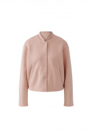 Dusty Rose Bomber Jacket