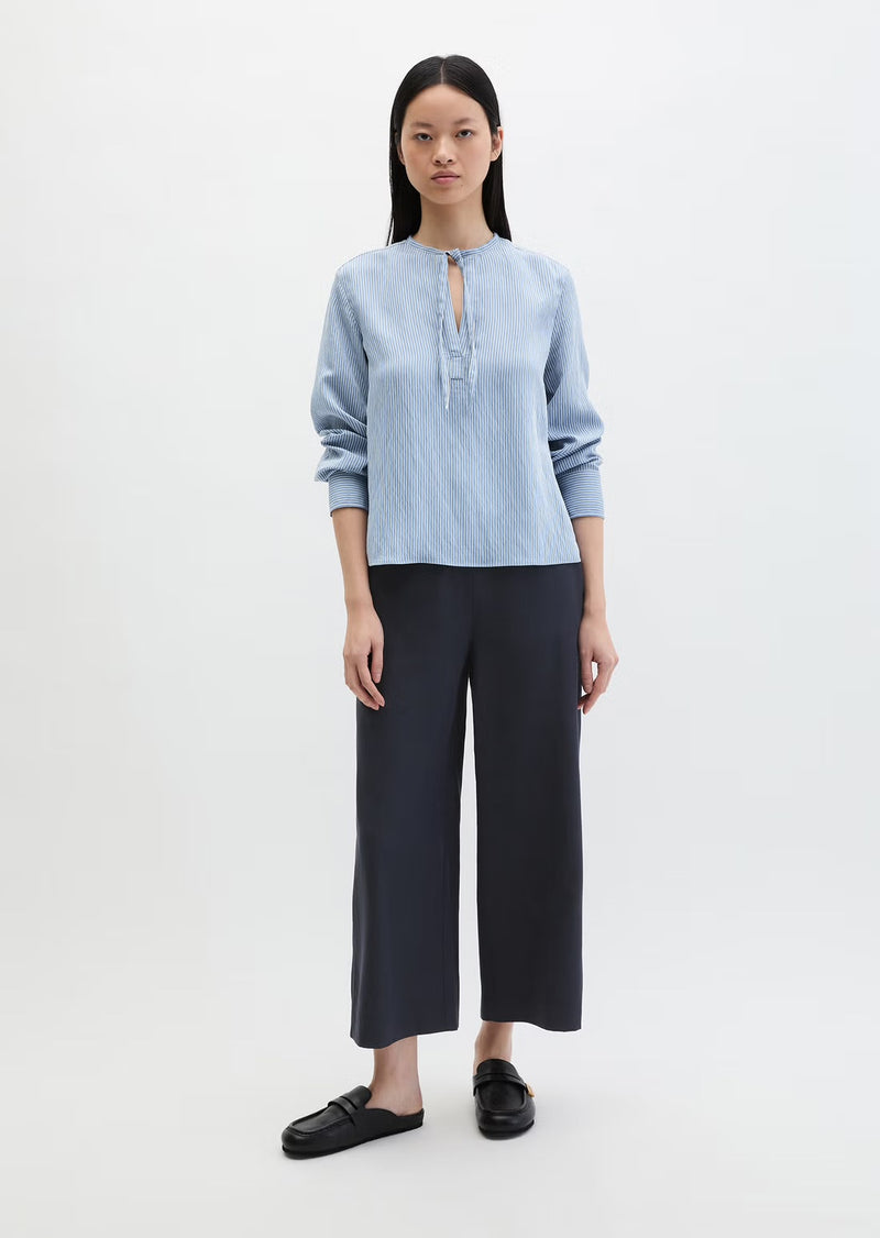Marco Polo Blouse with Tie Front