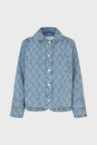 ViolaLL quilted jacket washed denim