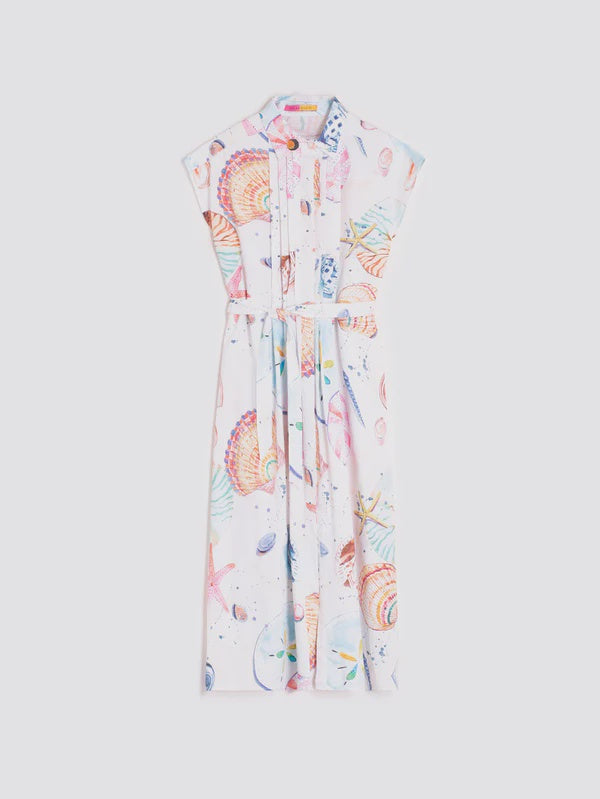 Shell Print Dresss