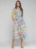 Dress in Capri Print