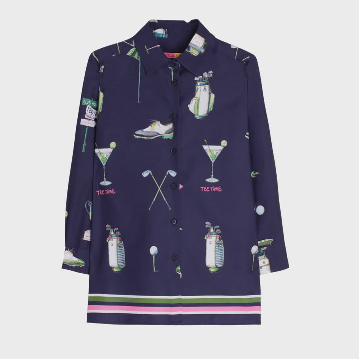 Golf Par Tee Navy Shirt