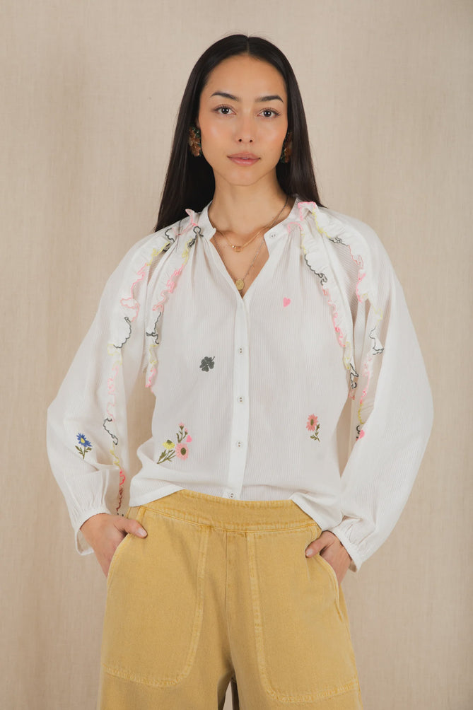 Alice Blouse in White