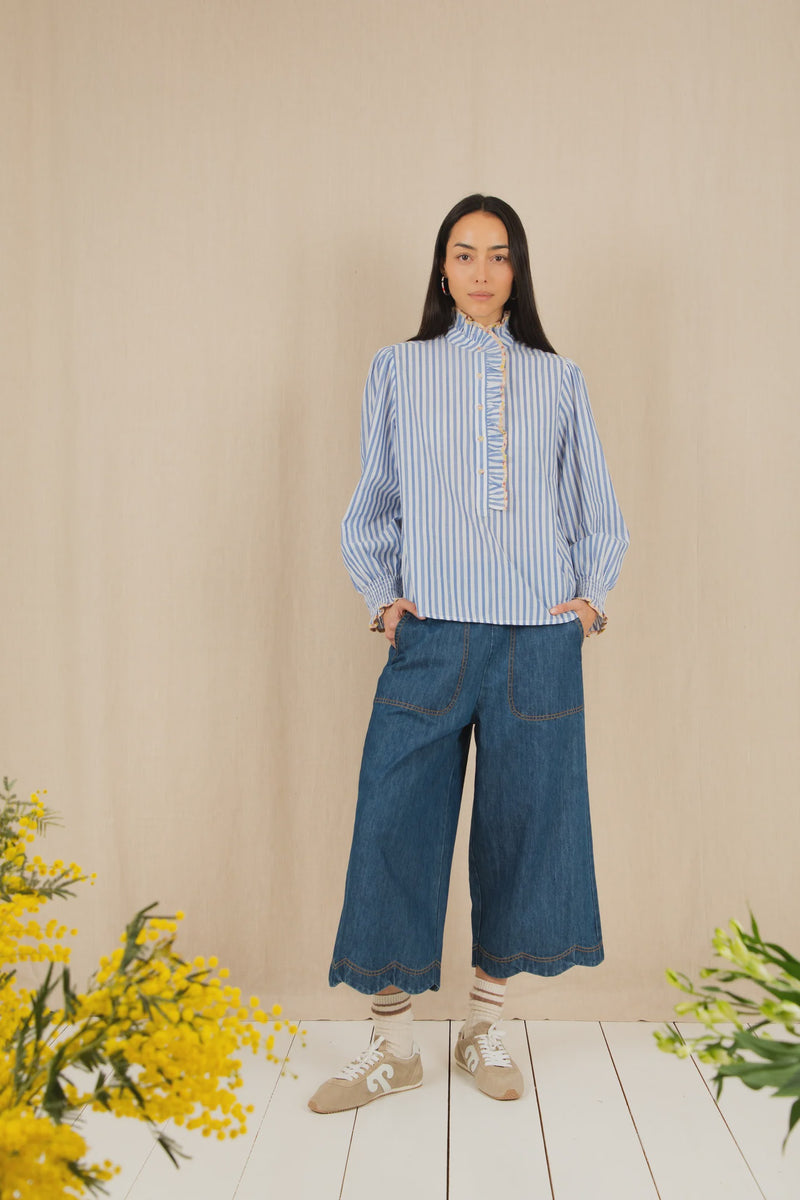 Aide Trouser in Denim