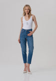 Vera mom fit jeans in stonewash