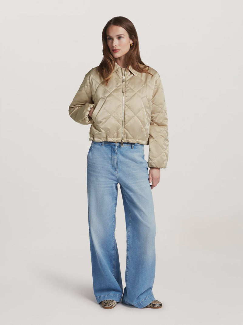 Carly Satin Bomber