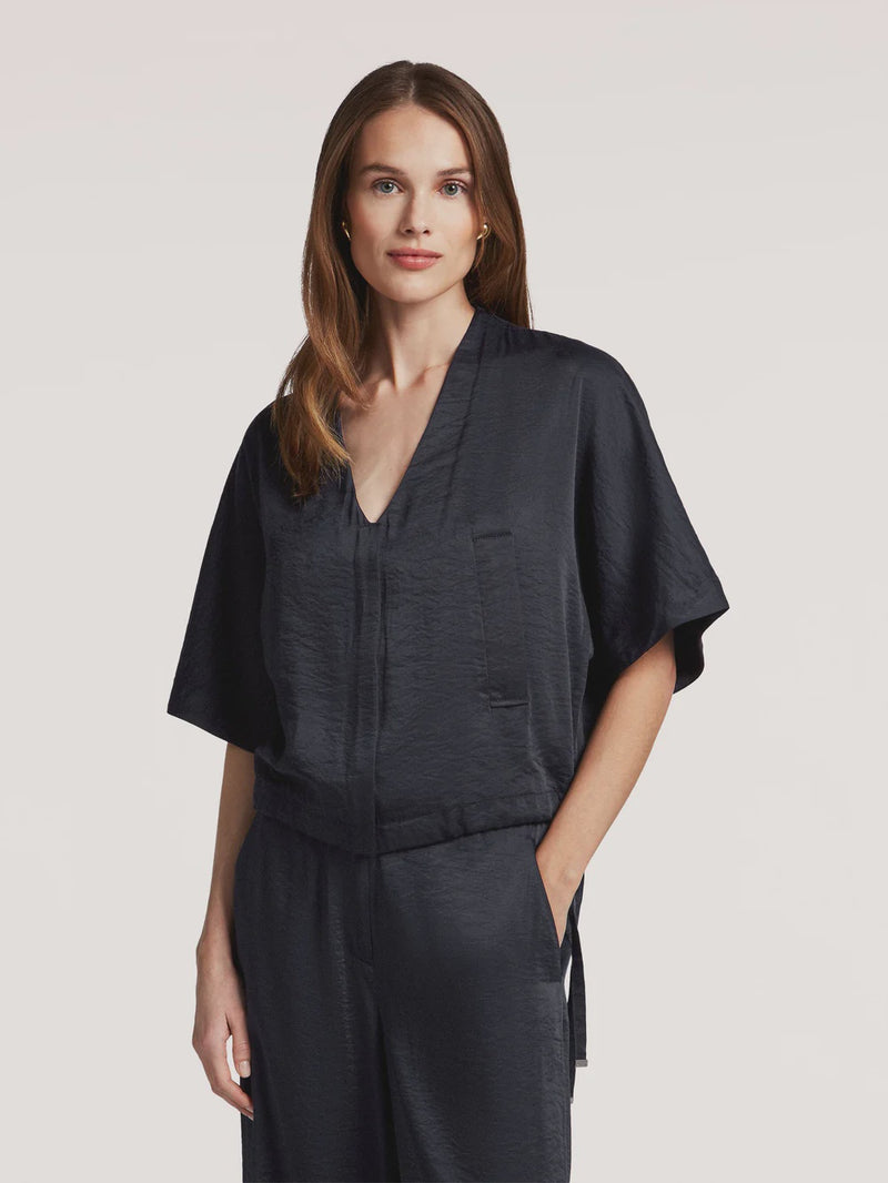 Ciro Satin Nightsky Jacket