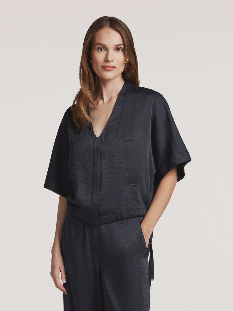 Ciro Satin Nightsky Jacket