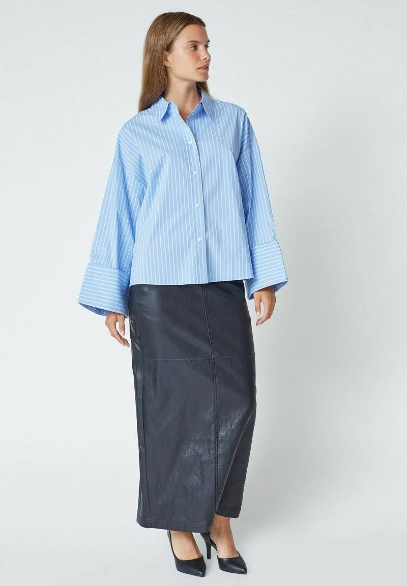 Simocc  Stripe Button Shirt