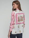 Striped Leopard Love Shirt