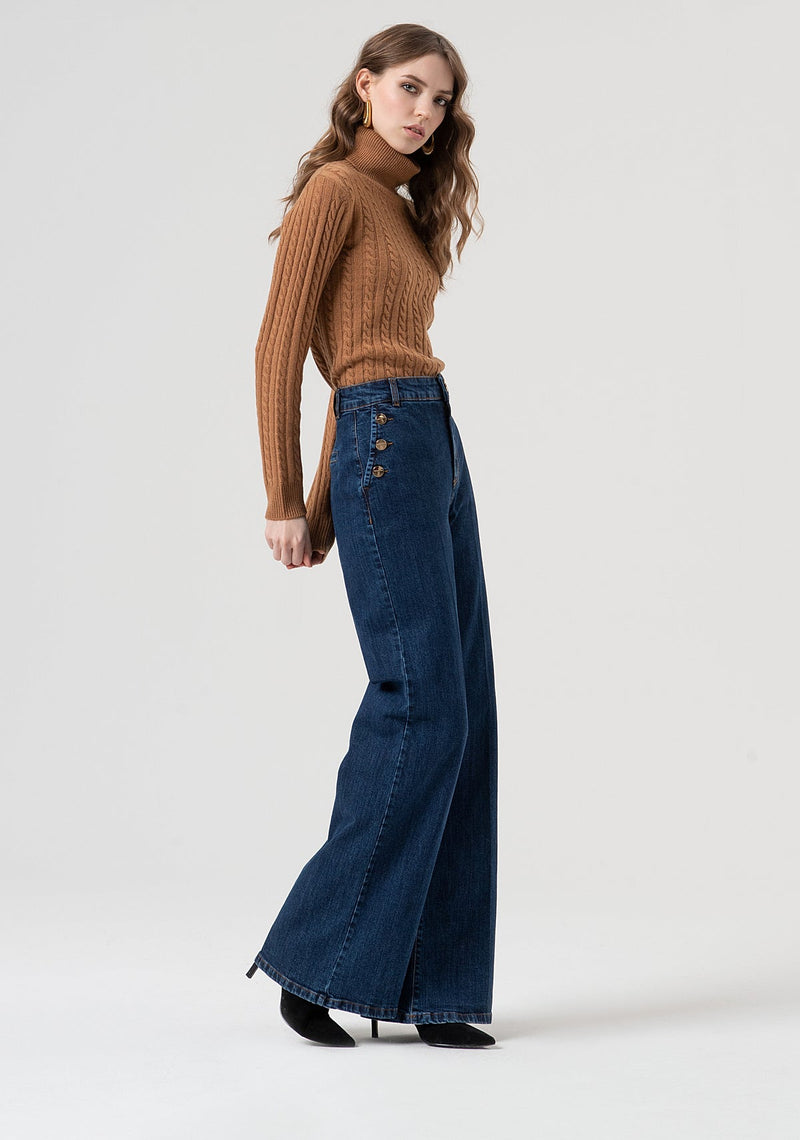 Denim Regular Chinos Pants