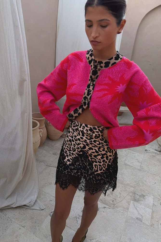 Pink Soleil Cardigan