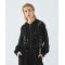 Black sequin bomber jacket