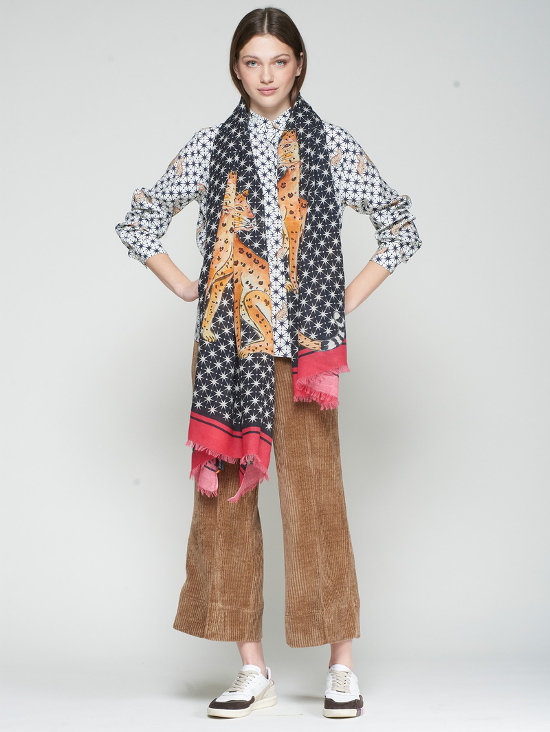 Cheetah Scarf