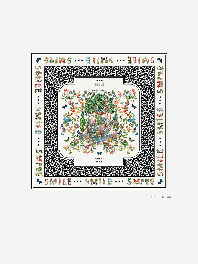 Vilagallo Make A Wish Silk Scarf