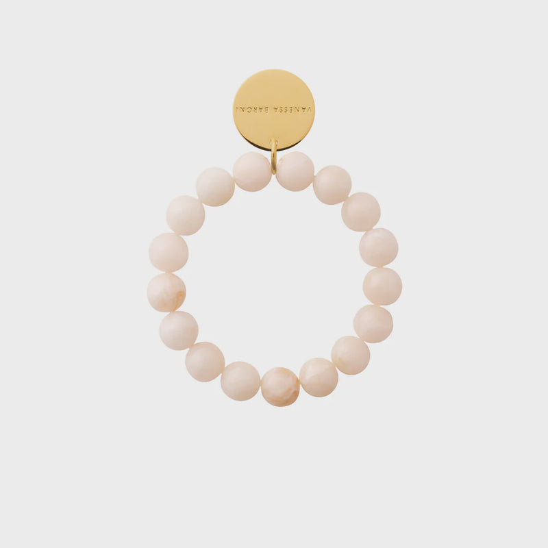 Vanessa Baroni Flex Bracelet in latte marble