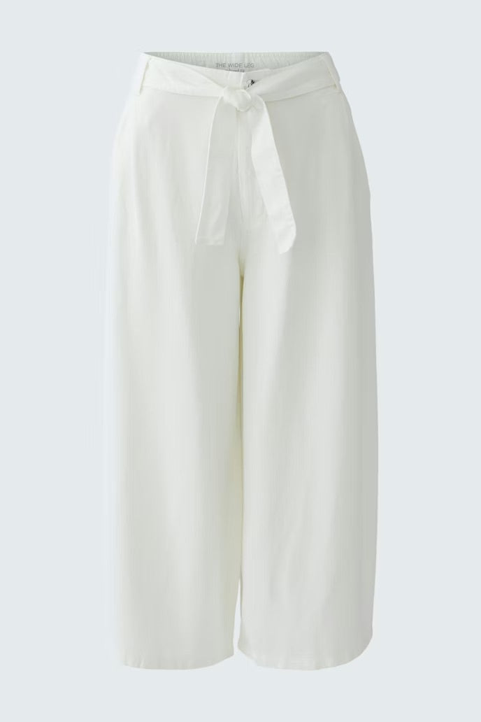 Optic White Culotte