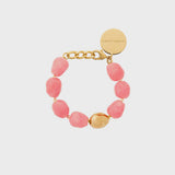 Watermelon organic pearl bracelet