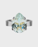 Mini Drop Ring in Light Azore