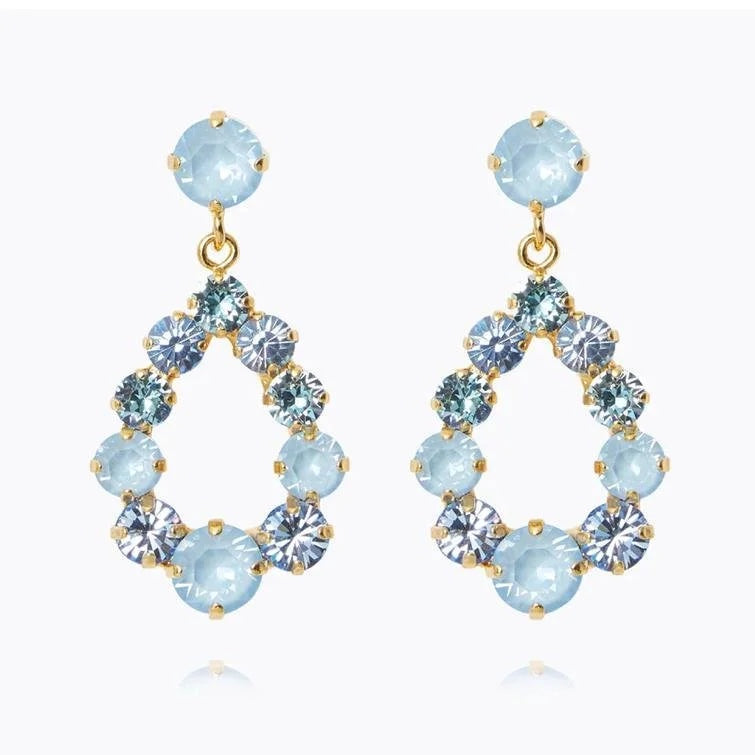 Mini Delia Earrings in sky