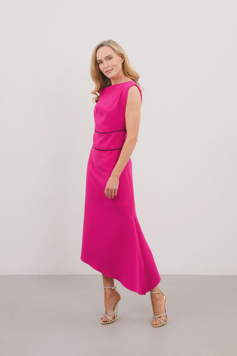 Adelle Dress Cerise