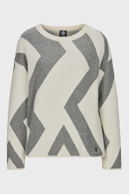 Grey/Cream Jumper