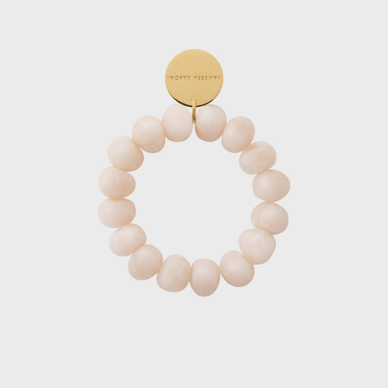 Stone flex bracelet latte marble