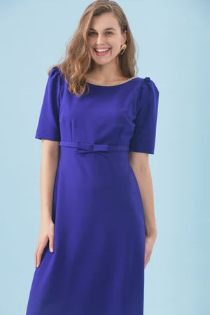 Pearl midi blue mauve