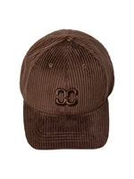 SachiCC Cord Cap Dark Brown