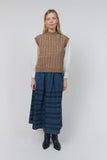 Finn cable knit sleeveless vest